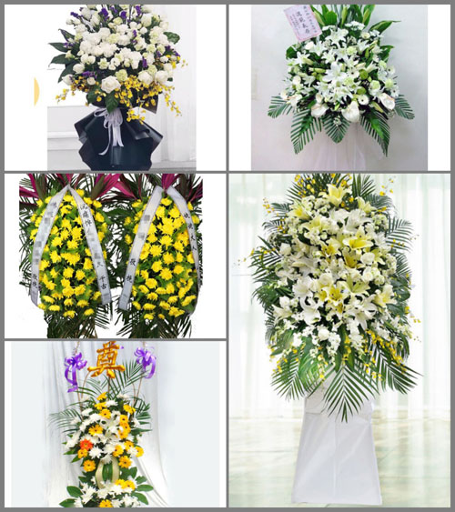 福建福州闽清县雄江镇白事花篮预定